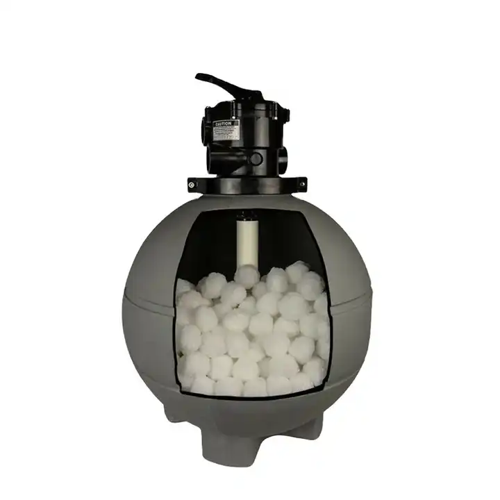 filter ball with pool filter